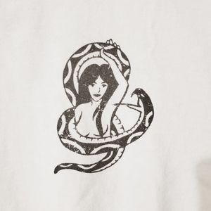 KR3W KILLS SNAKE LADY WHITE XL TSHIRT THRASHER